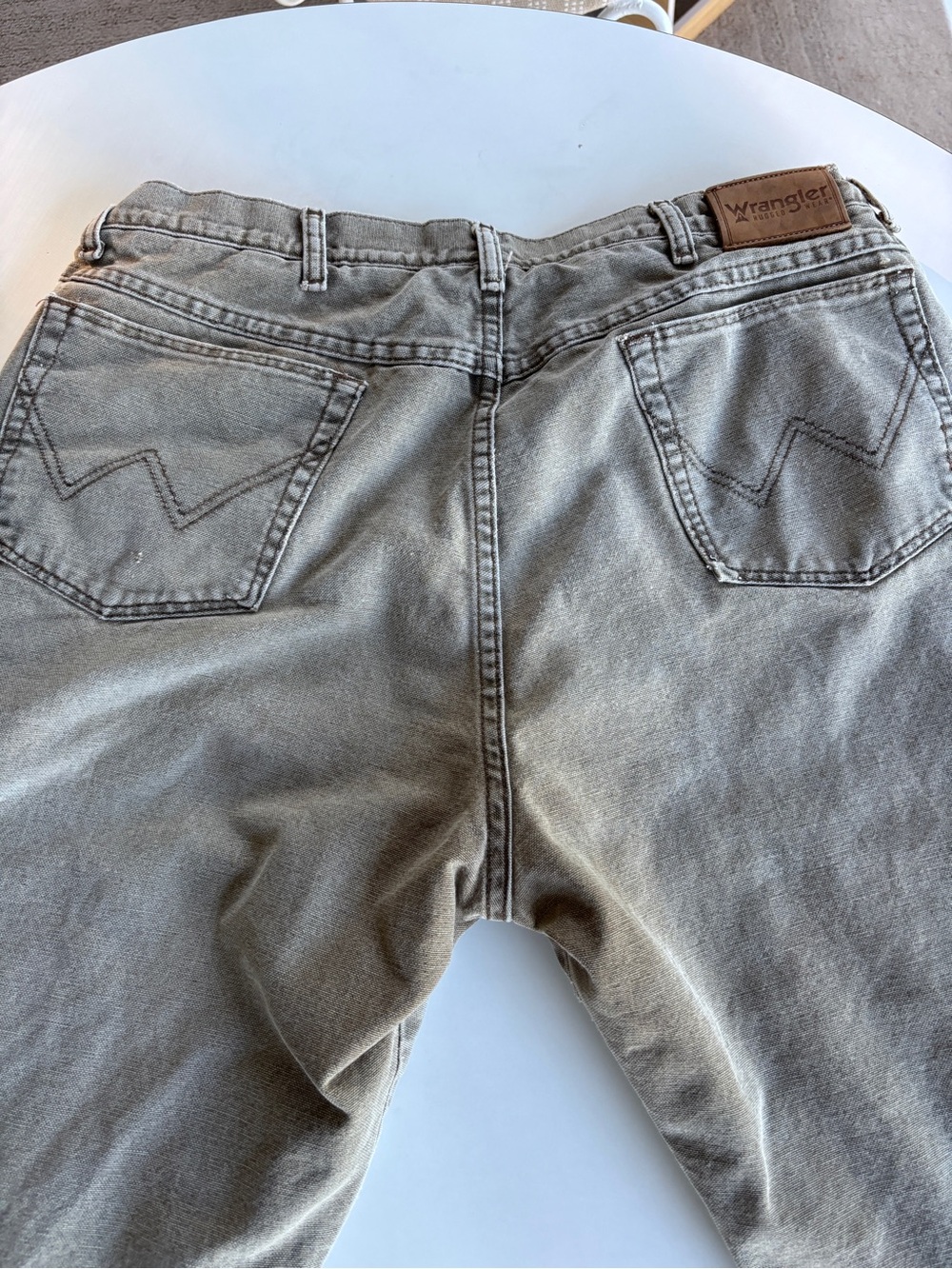 Wrangler Men's lined jeans  in Light Brown